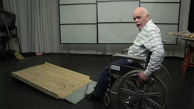 Rampa per disabili Fai da te