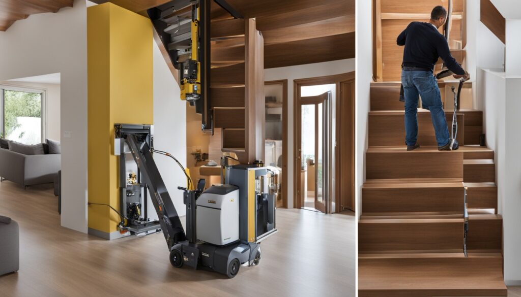 posa servoscala disabili